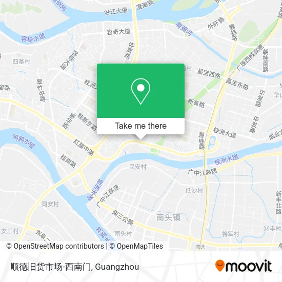 顺德旧货市场-西南门 map