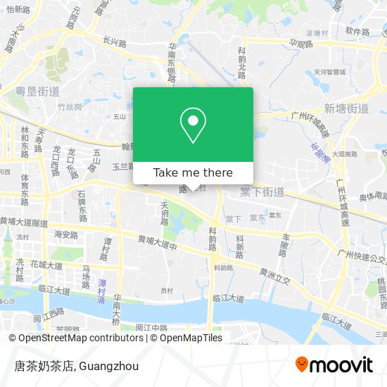 唐茶奶茶店 map