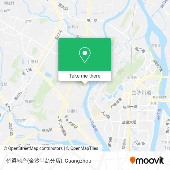 侨梁地产(金沙半岛分店) map