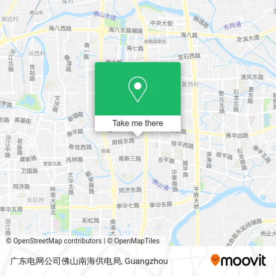 广东电网公司佛山南海供电局 map