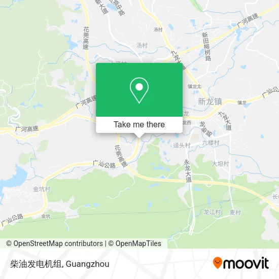 柴油发电机组 map