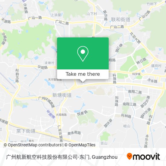 广州航新航空科技股份有限公司-东门 map