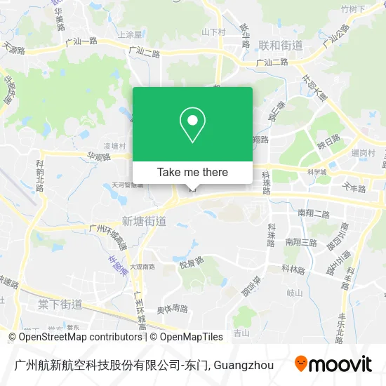 广州航新航空科技股份有限公司-东门 map