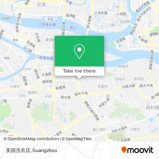 美国洗衣店 map