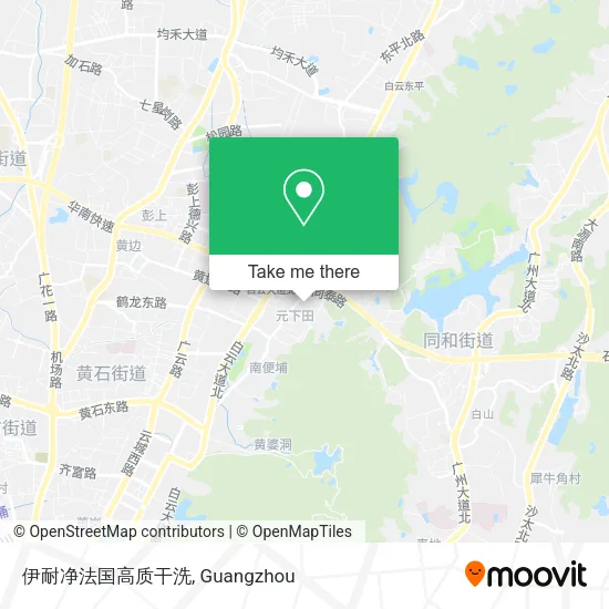 伊耐净法国高质干洗 map