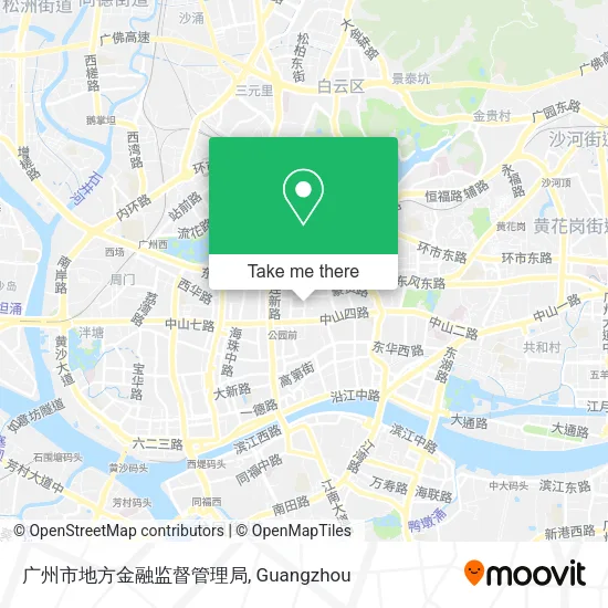 广州市地方金融监督管理局 map
