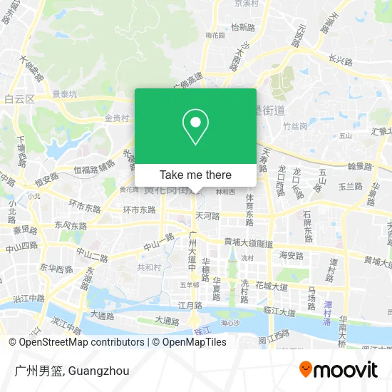 广州男篮 map