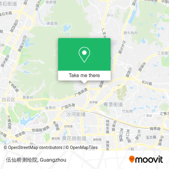 伍仙桥测绘院 map