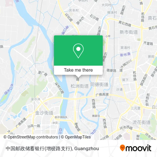 中国邮政储蓄银行(增槎路支行) map