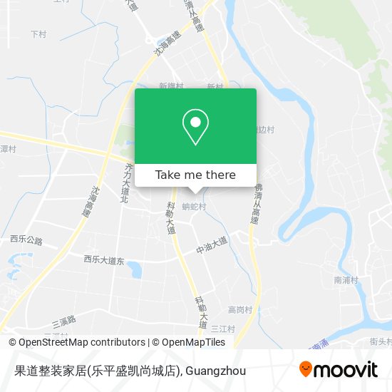 果道整装家居(乐平盛凯尚城店) map