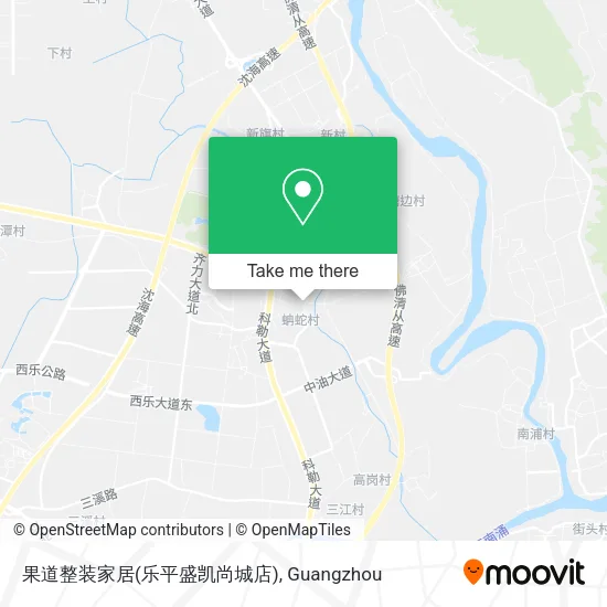 果道整装家居(乐平盛凯尚城店) map