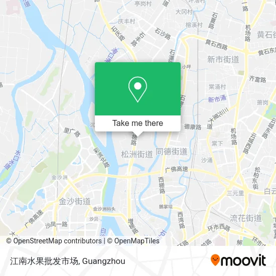 江南水果批发市场 map
