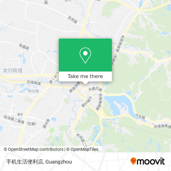 手机生活便利店 map