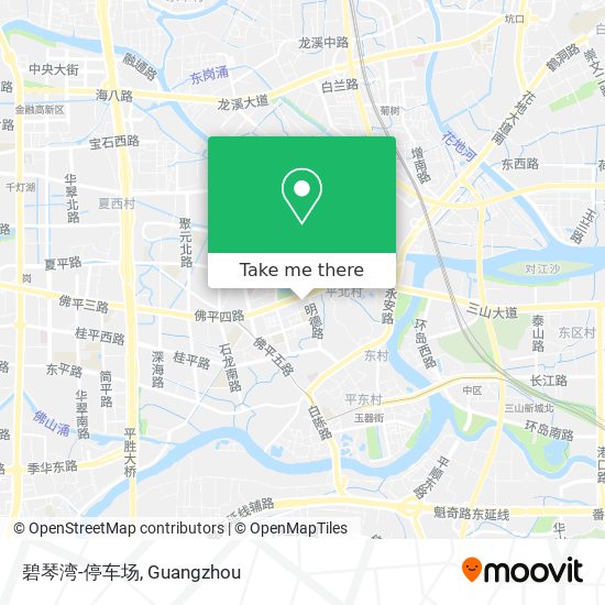 碧琴湾-停车场 map