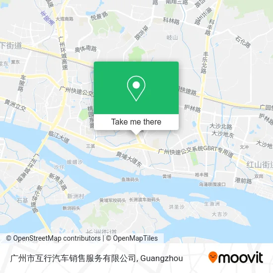 广州市互行汽车销售服务有限公司 map