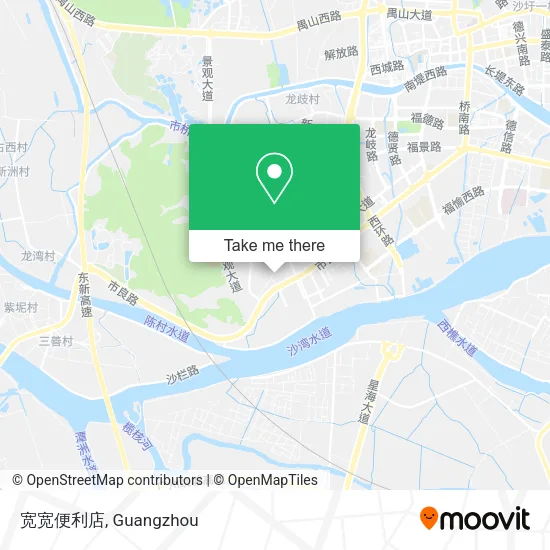 宽宽便利店 map