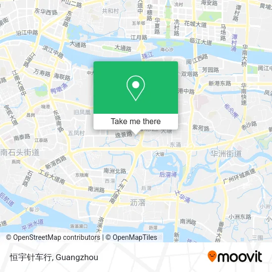 恒宇针车行 map