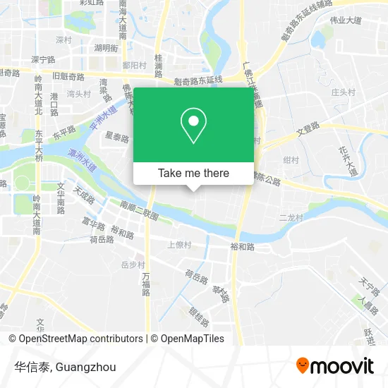 华信泰 map