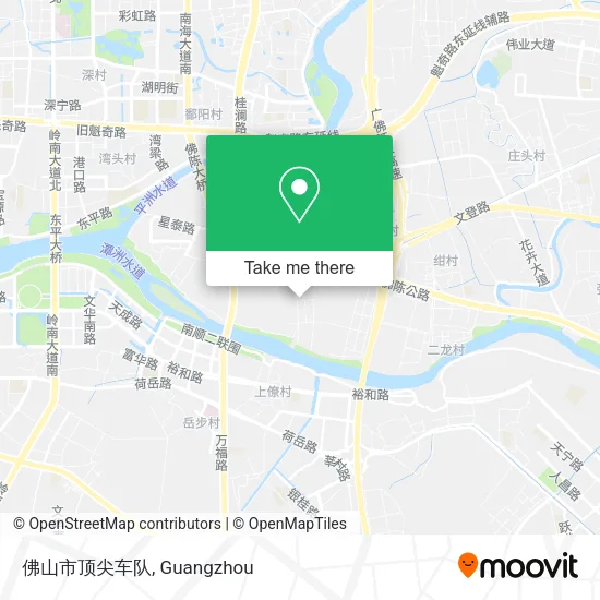 佛山市顶尖车队 map