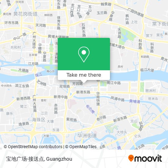 宝地广场-接送点 map