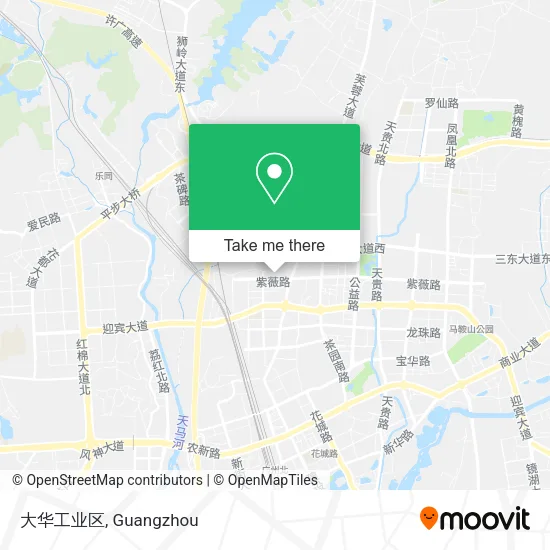 大华工业区 map