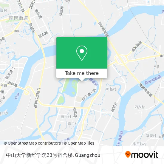中山大学新华学院23号宿舍楼 map