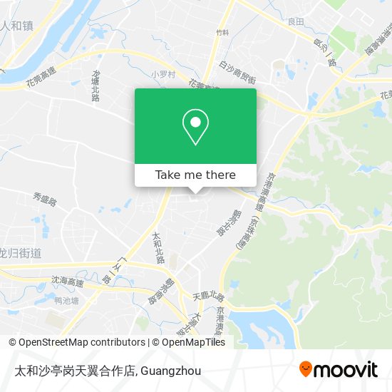 太和沙亭岗天翼合作店 map