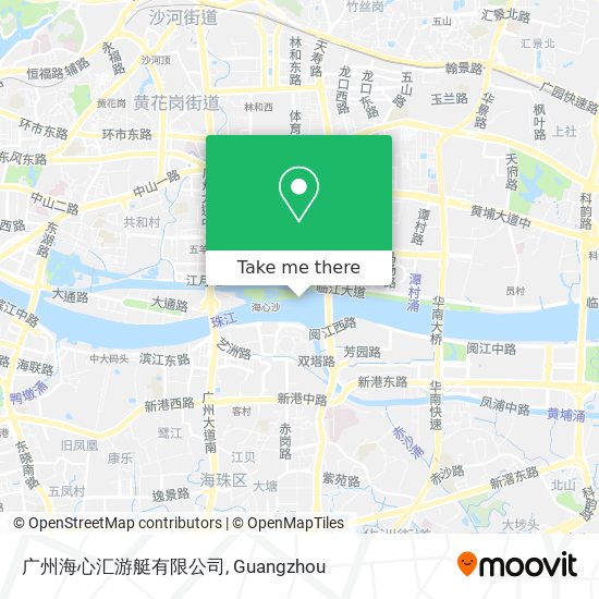 广州海心汇游艇有限公司 map