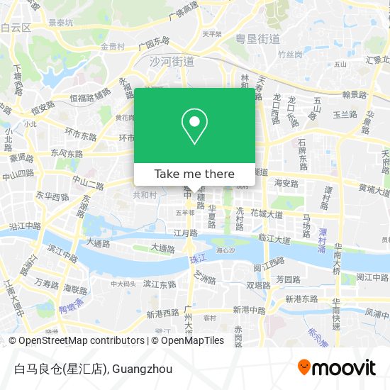 白马良仓(星汇店) map