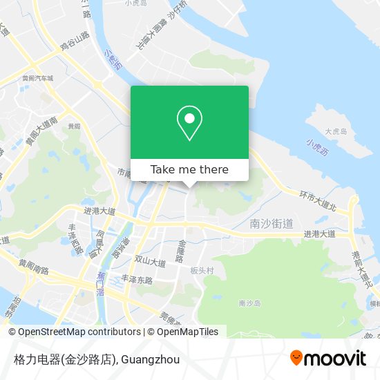 格力电器(金沙路店) map