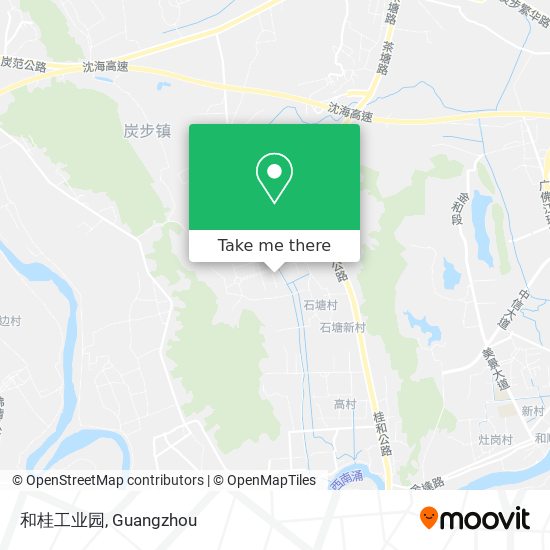 和桂工业园 map