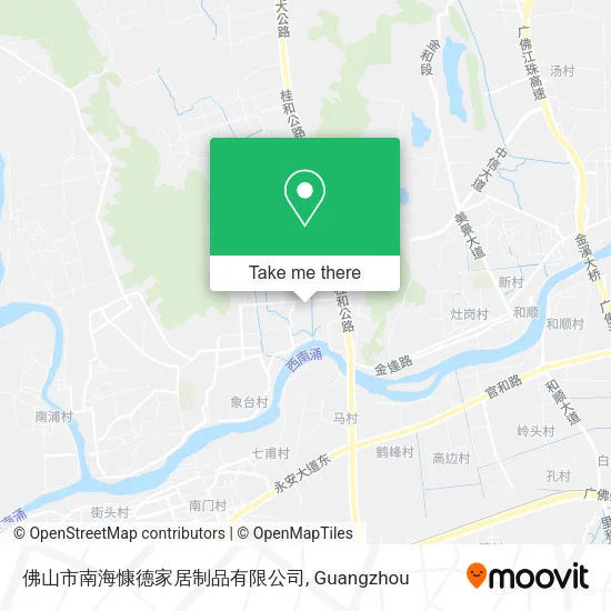 佛山市南海慷德家居制品有限公司 map