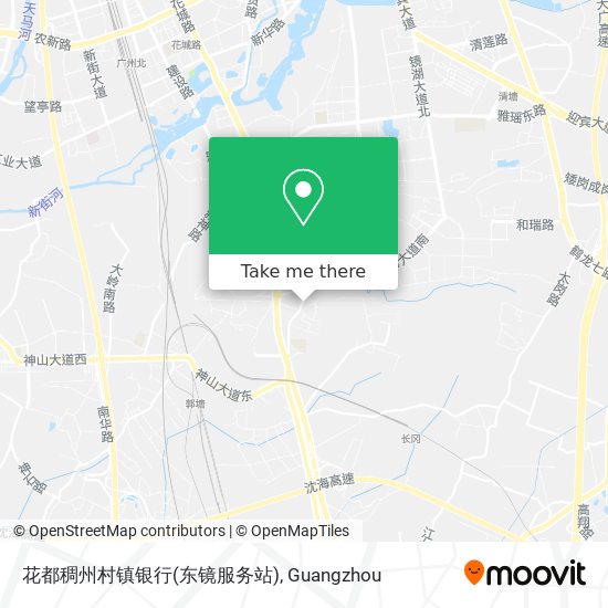 花都稠州村镇银行(东镜服务站) map
