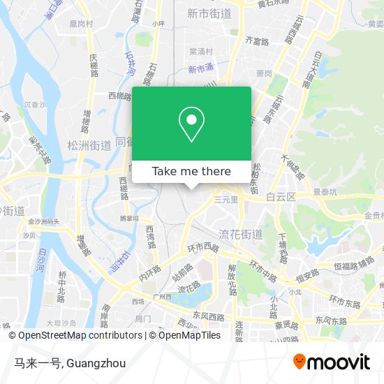 马来一号 map