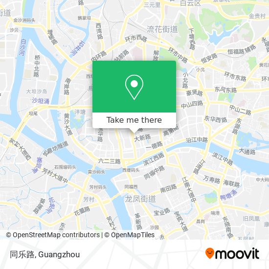 同乐路 map