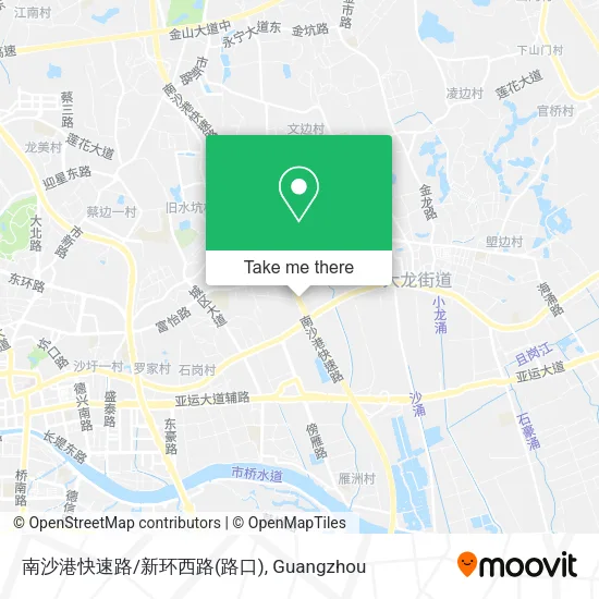 南沙港快速路/新环西路(路口) map