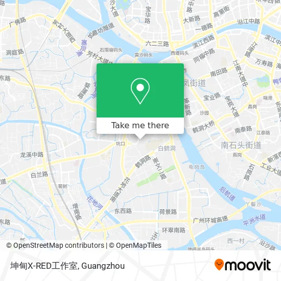 坤甸X-RED工作室 map