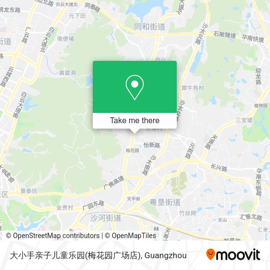 大小手亲子儿童乐园(梅花园广场店) map