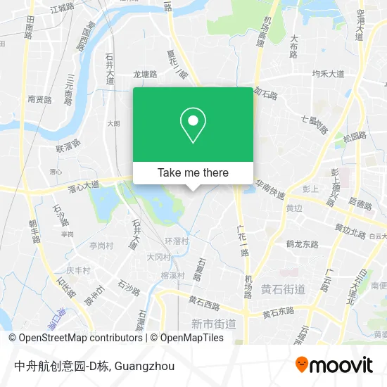 中舟航创意园-D栋 map