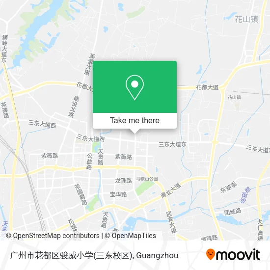 广州市花都区骏威小学(三东校区) map