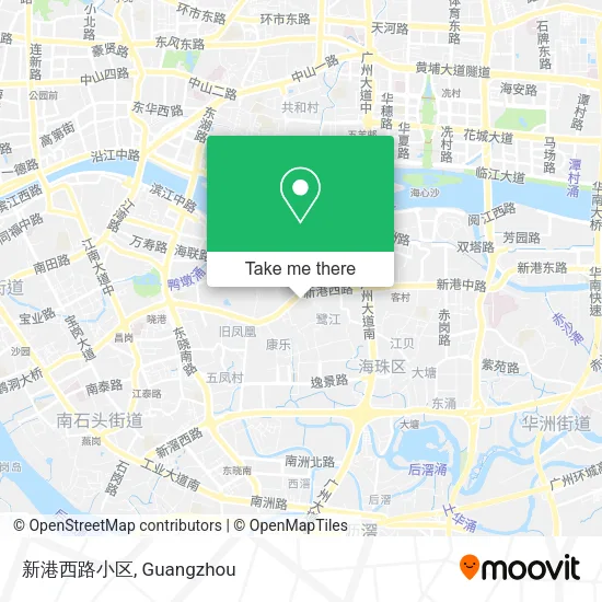 新港西路小区 map
