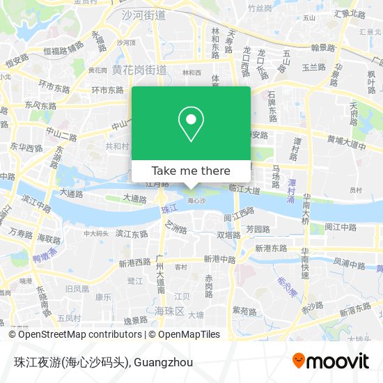 珠江夜游(海心沙码头) map