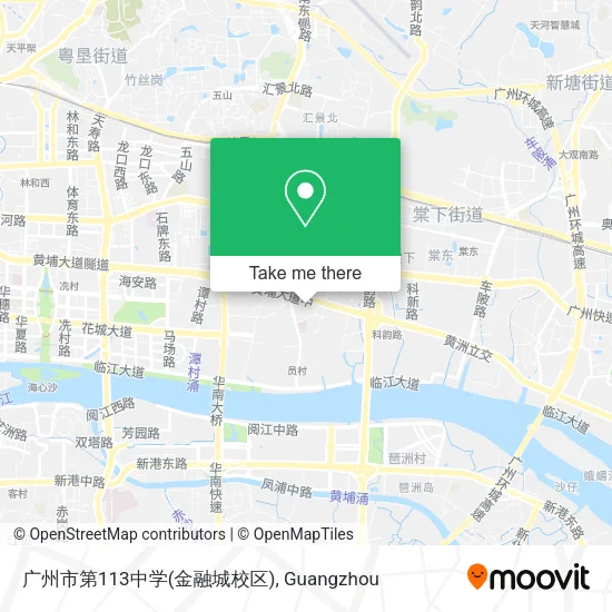 广州市第113中学(金融城校区) map