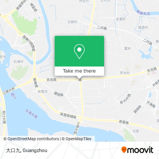 大口九 map