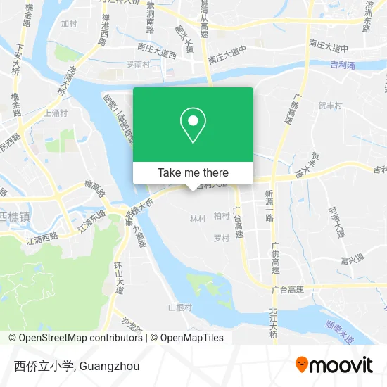 西侨立小学 map