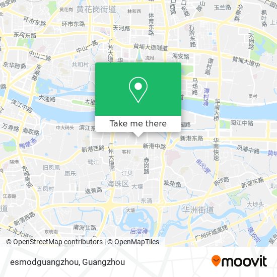 esmodguangzhou map