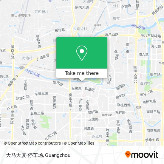 天马大厦-停车场 map