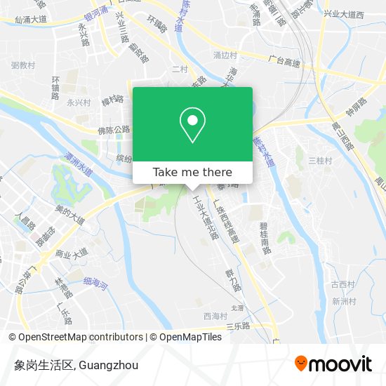 象岗生活区 map