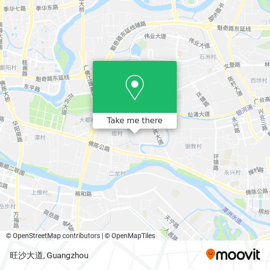 旺沙大道 map