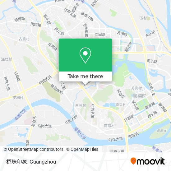 桥珠印象 map